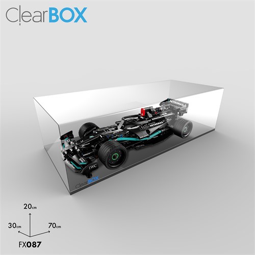 Teca ClearBox per set LEGO 42171 Mercedes-AMG F1 W14 E Performance