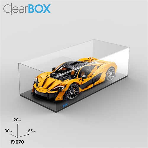 Teca ClearBox per set LEGO 42172 - McLaren P1 FaBiOX