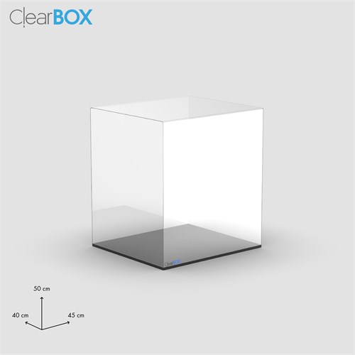 Teca ClearBox 45x40x50 cm per modellismo FaBiOX